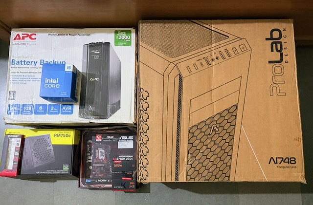 delivery of components